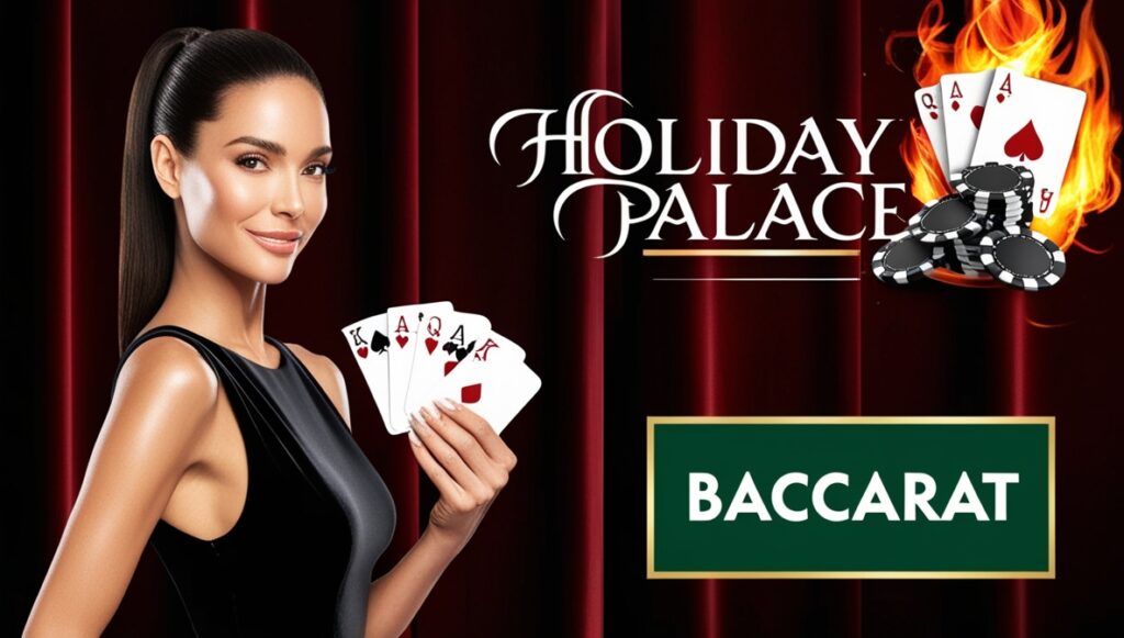 สมัครบาคาร่าออนไลน์ผ่านเว็บ Holiday Palace คาสิโนสดระดับพรีเมียม